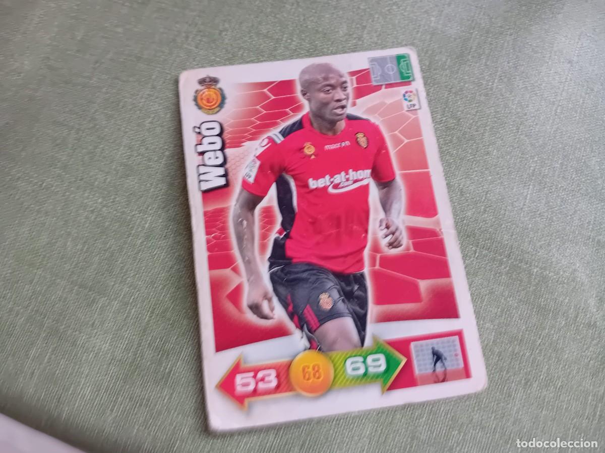 Coleccionismo cromos antiguos: Web&oacute; Mallorca Adrenalyn 10-11