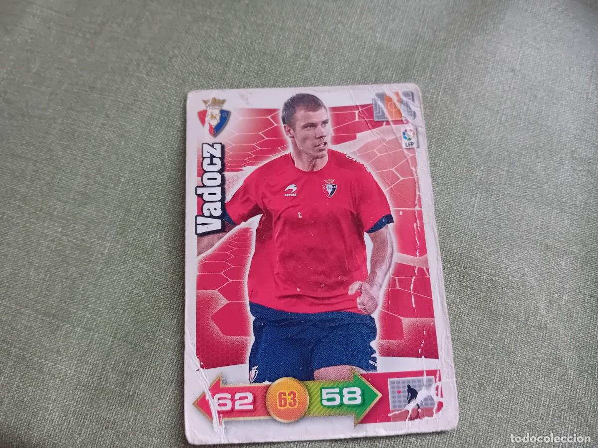 Coleccionismo cromos antiguos: Vadocz Osasuna Adrenalyn 10-11