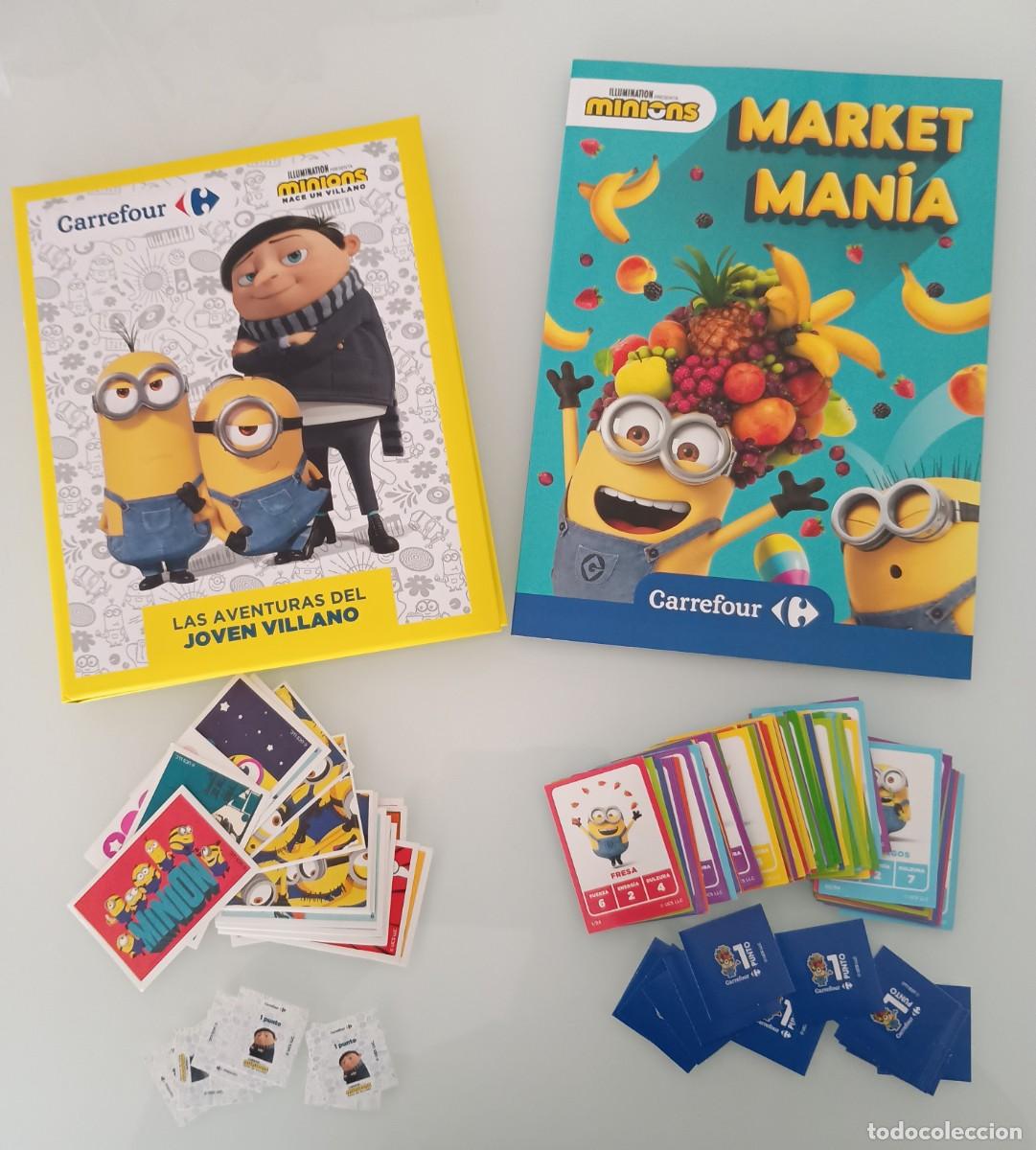 Coleccionismo cromos antiguos: LOS MINIONS DOS COLECCIONES COMPLETAS