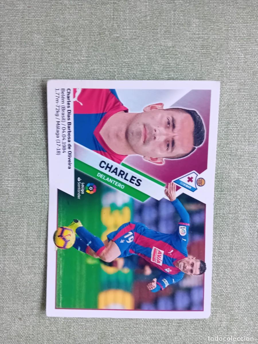 Coleccionismo cromos antiguos: Charles 16 Eibar Liga Este 19-20 - Foto 1