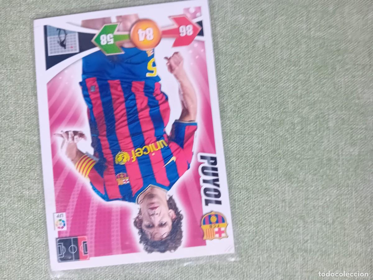 Coleccionismo cromos antiguos: Carles Puyol FC BARCELONA ADRENALYN 09-10