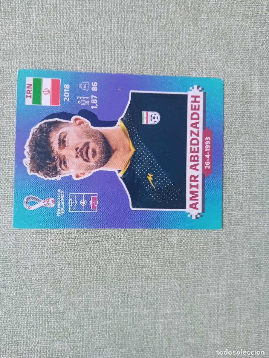 Collectable Antique Stickers: Amir Abedzadeh Ir&aacute;n 3 Sticker Mundial Qatar 2022