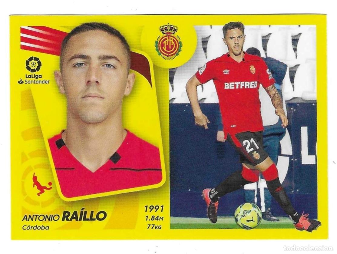 Coleccionismo cromos antiguos: Cromo F&uacute;tbol. Ediciones Este. 2021-22. n&ordm; 9. Mallorca. Raillo. ref. 21este-21mallorca9