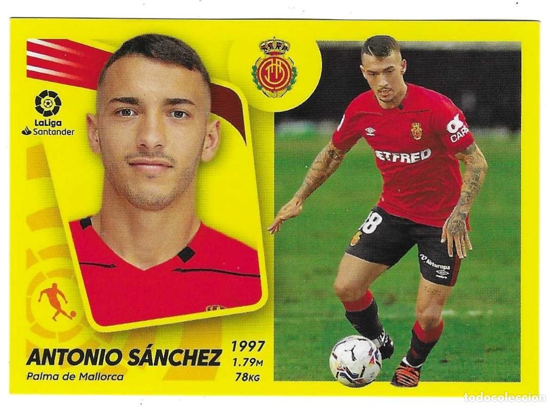 Coleccionismo cromos antiguos: Cromo F&uacute;tbol. Ediciones Este. 2021-22. n&ordm; 16A. Mallorca. Antonio S&aacute;nchez. ref. 21este-21mallorca16A