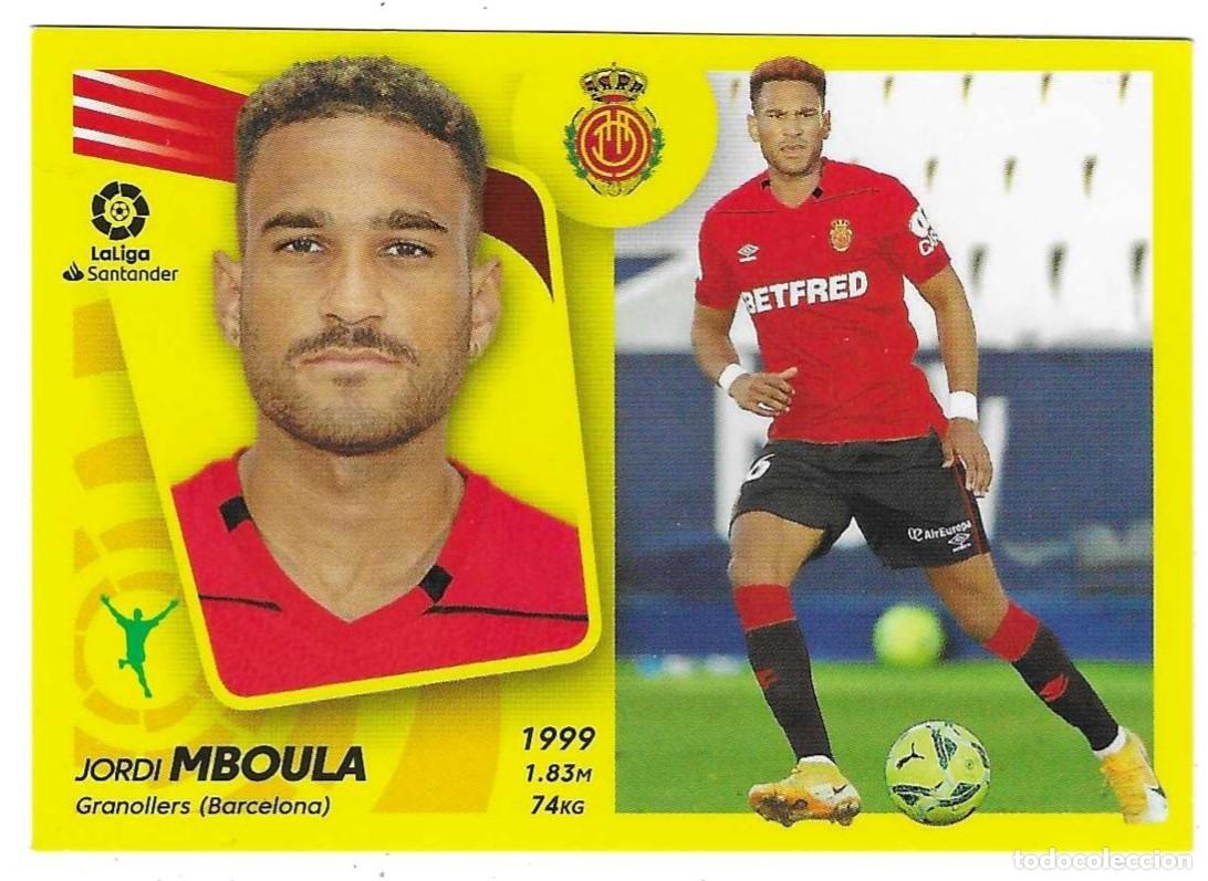 Coleccionismo cromos antiguos: Cromo F&uacute;tbol. Ediciones Este. 2021-22. n&ordm; 18B. Mallorca. Mboula. ref. 21este-21mallorca18B