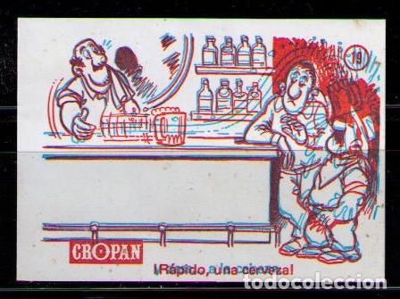 Collectable Antique Stickers: CROMO MAGICO CROPAN N&ordm; 19