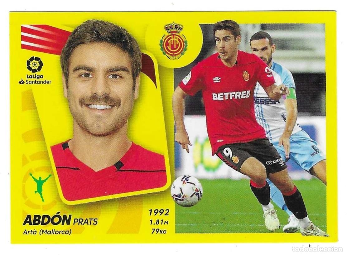 Coleccionismo cromos antiguos: Cromo F&uacute;tbol. Ediciones Este. 2021-22. n&ordm; 19. Mallorca. Abd&oacute;n. ref. 21este-21mallorca19