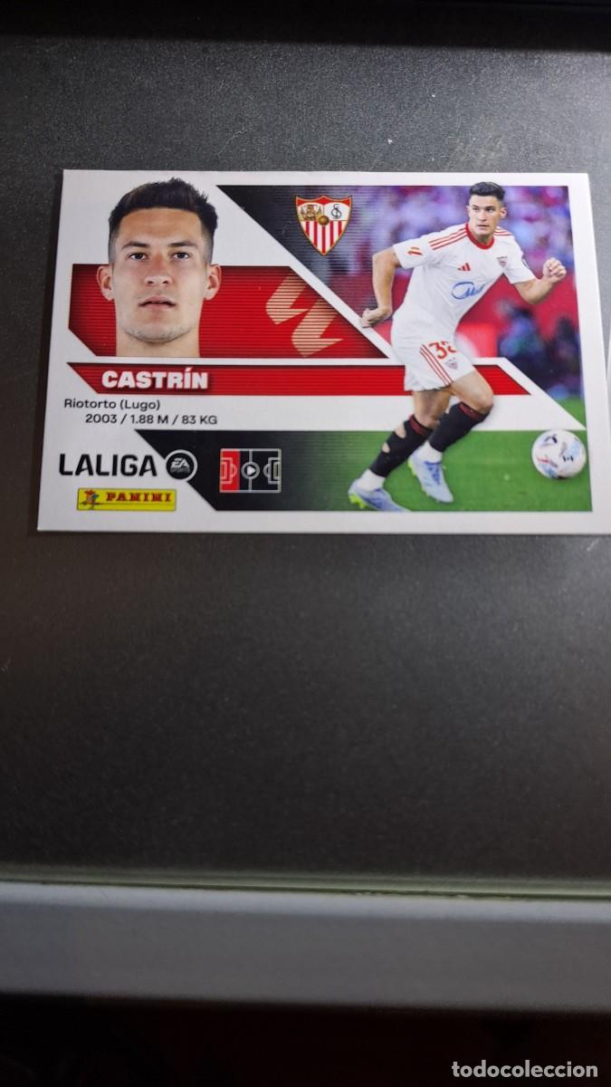 Coleccionismo cromos antiguos: CROMO CASTRIN 9A 9 A SEVILLA LIGA 2026 2027 26 27 ESTE PANINI NUNCA PEGADO