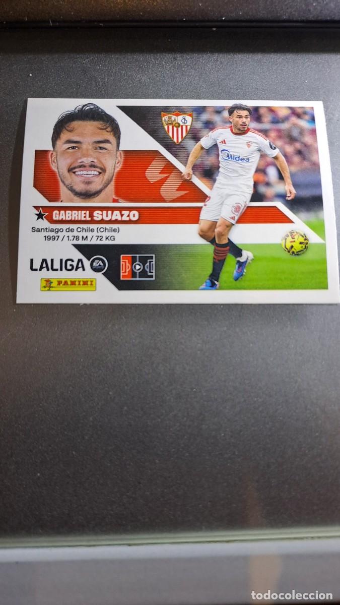 Coleccionismo cromos antiguos: CROMO SUAZO 10 SEVILLA LIGA 2026 2027 26 27 ESTE PANINI NUNCA PEGADO
