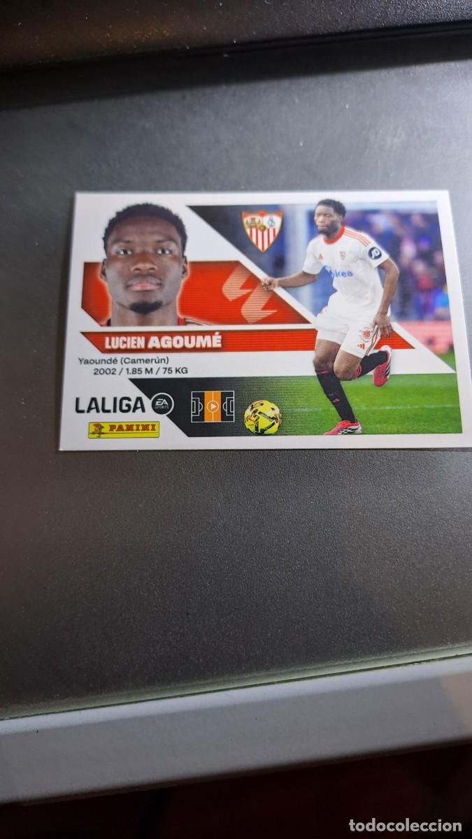 Coleccionismo cromos antiguos: CROMO AGOUME 12 SEVILLA LIGA 2026 2027 26 27 ESTE PANINI NUNCA PEGADO