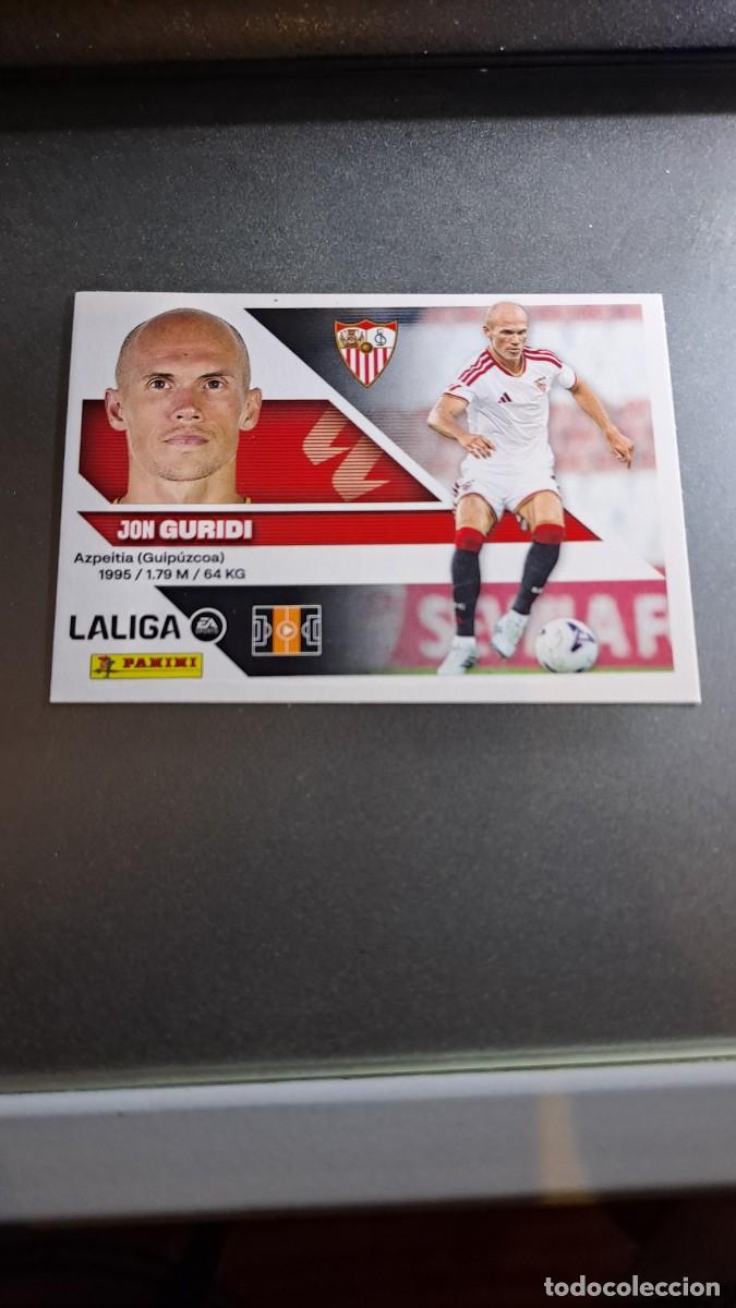 Coleccionismo cromos antiguos: CROMO GURIDI 13 SEVILLA LIGA 2026 2027 26 27 ESTE PANINI NUNCA PEGADO