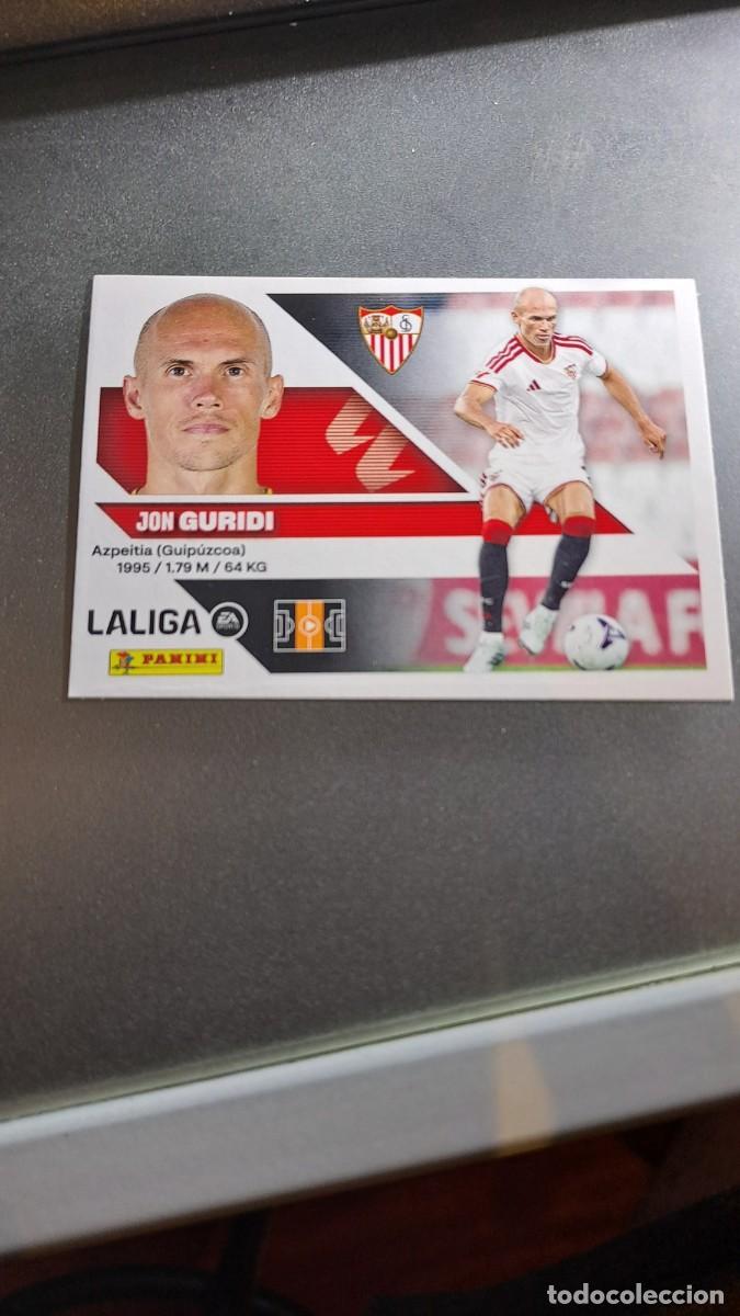 Coleccionismo cromos antiguos: CROMO GURIDI 13 SEVILLA LIGA 2026 2027 26 27 ESTE PANINI NUNCA PEGADO