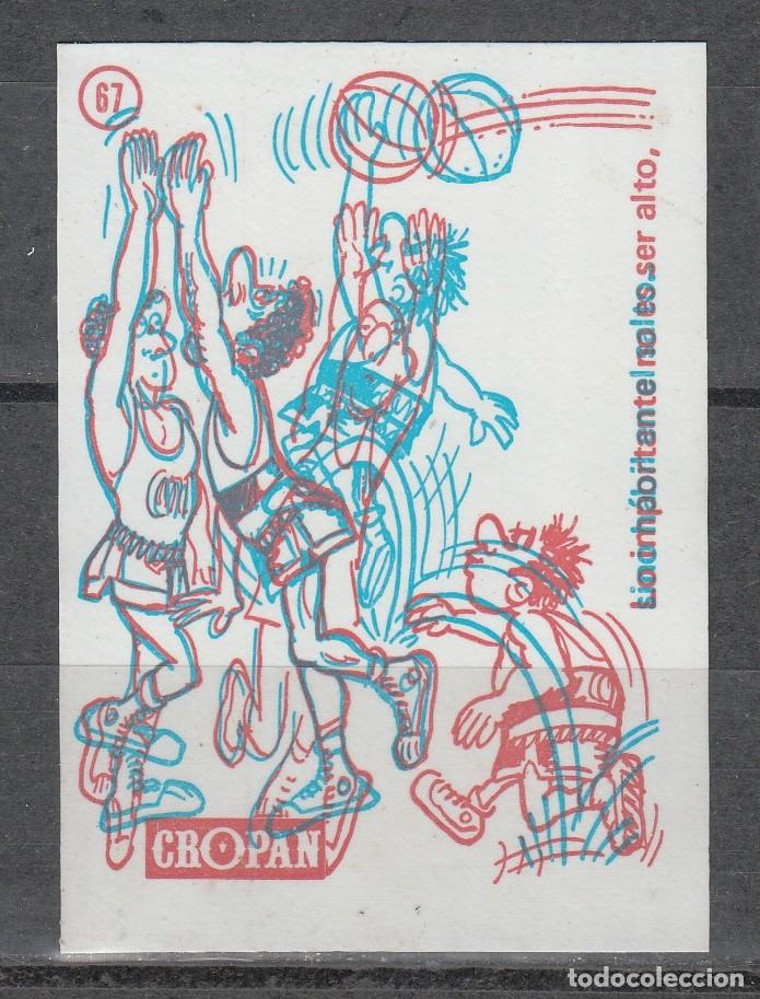Colecionismo Cromos antigos: CROMO MAGICO CROPAN N&ordm; 67
