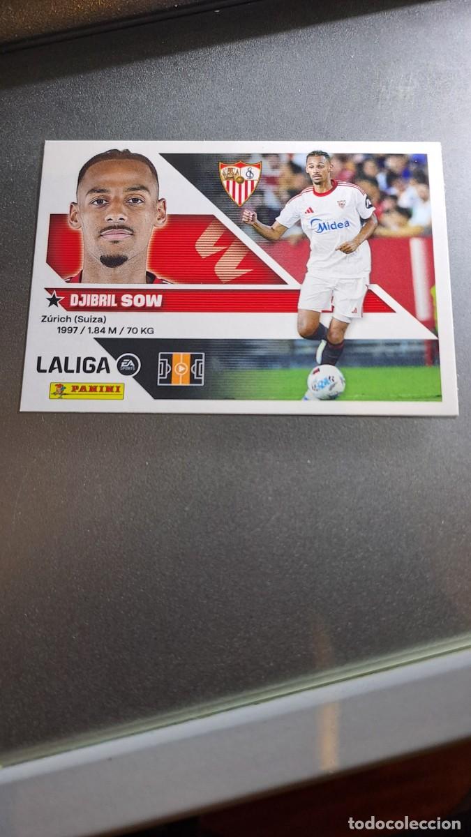 Coleccionismo cromos antiguos: CROMO SOW 14 SEVILLA LIGA 2026 2027 26 27 ESTE PANINI NUNCA PEGADO