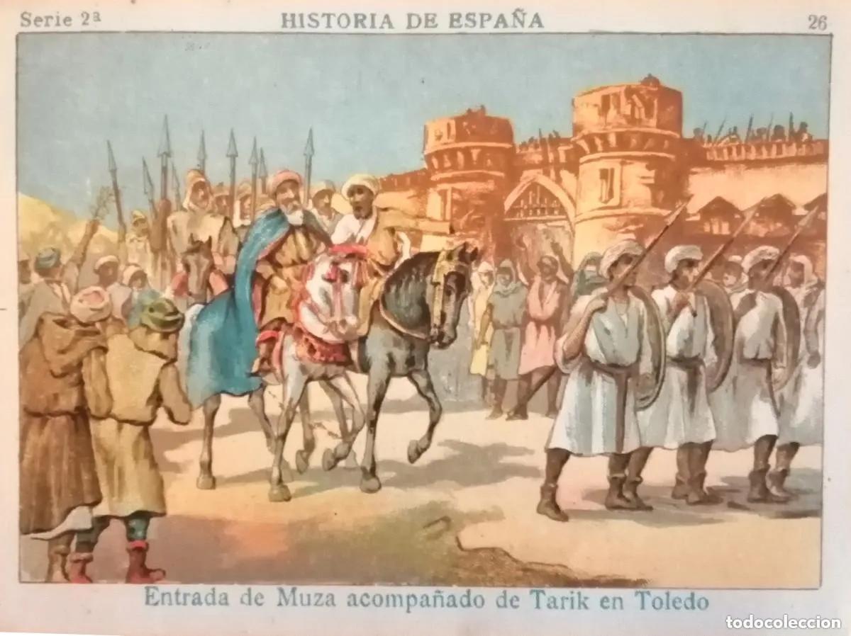 Colecionismo Cromos antigos: cromos historia de espa&ntilde;a - serie 2 completa - 25 cromos - muy antigua
