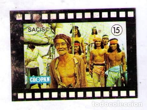 Collectionnisme Cartes &agrave; collectionner anciennes: CROMO CROPAN COLECCION SANDOKAN N&ordm; 15