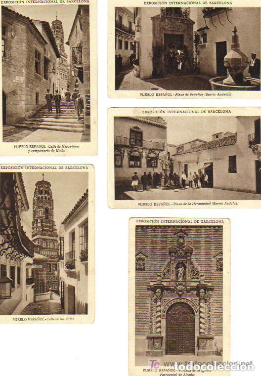 Sammeln alte Sammelbilder: CROMOS COLECCI&Oacute;N COMPLETA DE 21 -EXPOSICI&Oacute;N INTERNACIONAL DE BARCELONA / CHOCOLATES TORRAS 1.929
