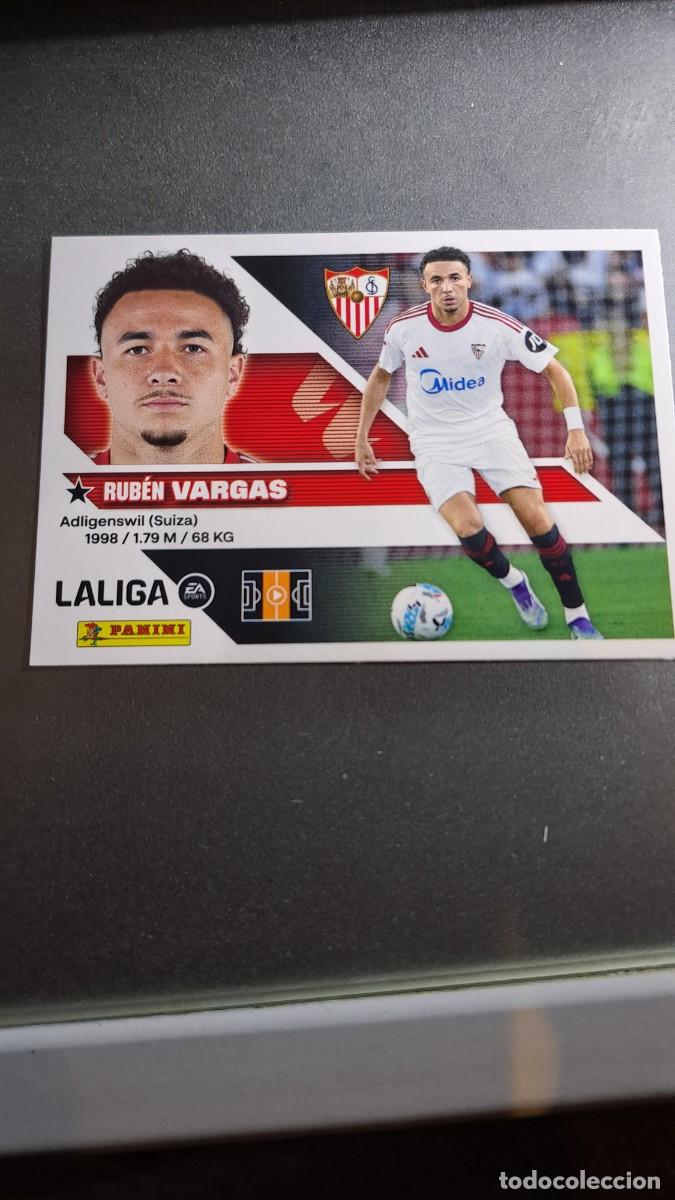 Coleccionismo cromos antiguos: CROMO VARGAS 15 SEVILLA LIGA 2026 2027 26 27 ESTE PANINI NUNCA PEGADO