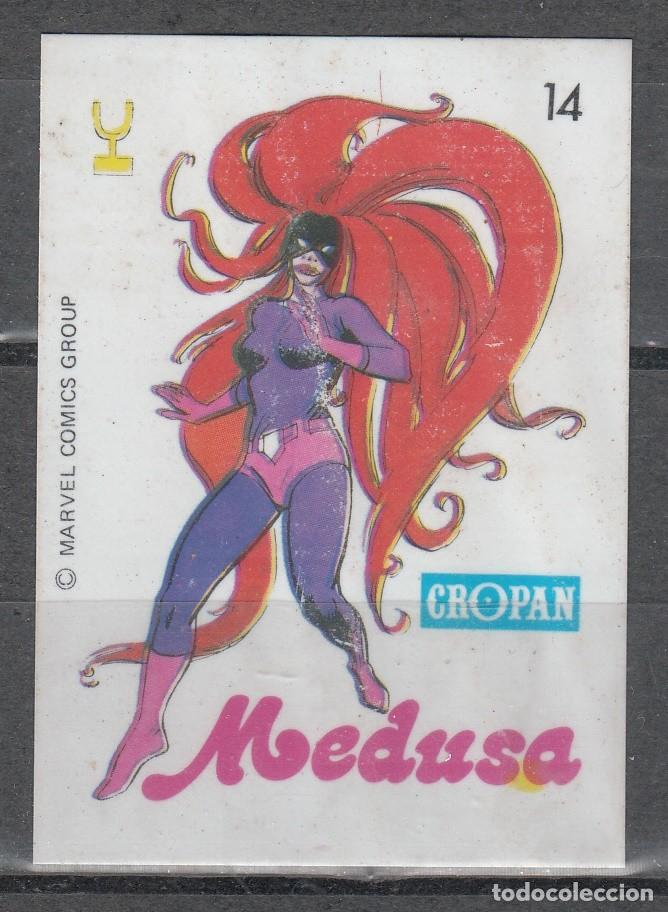 Collectable Antique Stickers: CROMO CROPAN COLECCION MARVEL SUPER HEROES N&ordm; 14 - MEDUSA