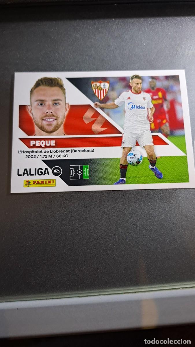 Coleccionismo cromos antiguos: CROMO PEQUE 17 SEVILLA LIGA 2026 2027 26 27 ESTE PANINI NUNCA PEGADO