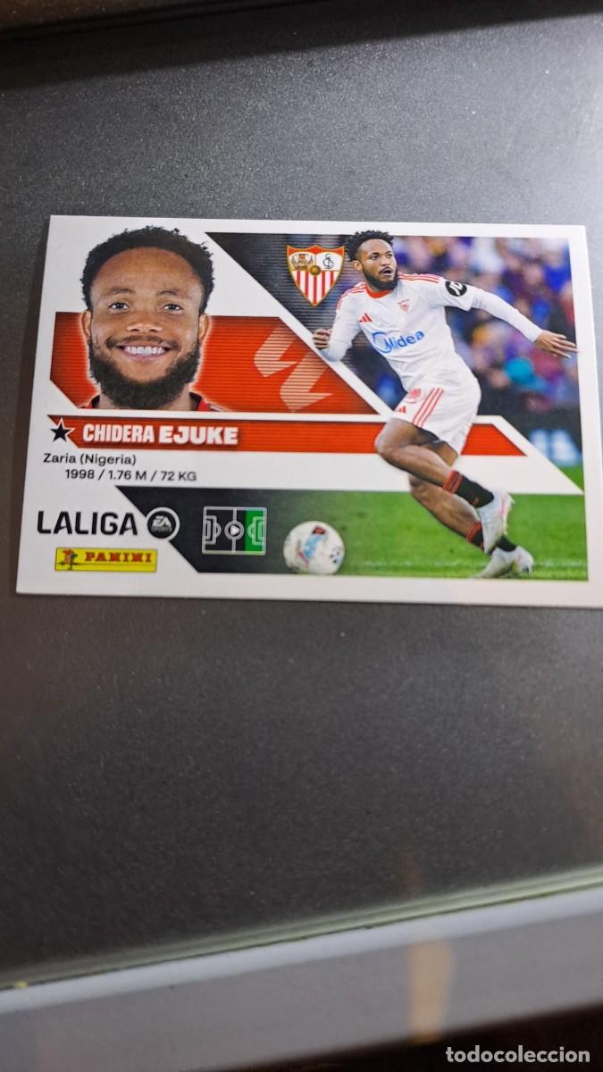 Coleccionismo cromos antiguos: CROMO EJUKE 18 SEVILLA LIGA 2026 2027 26 27 ESTE PANINI NUNCA PEGADO