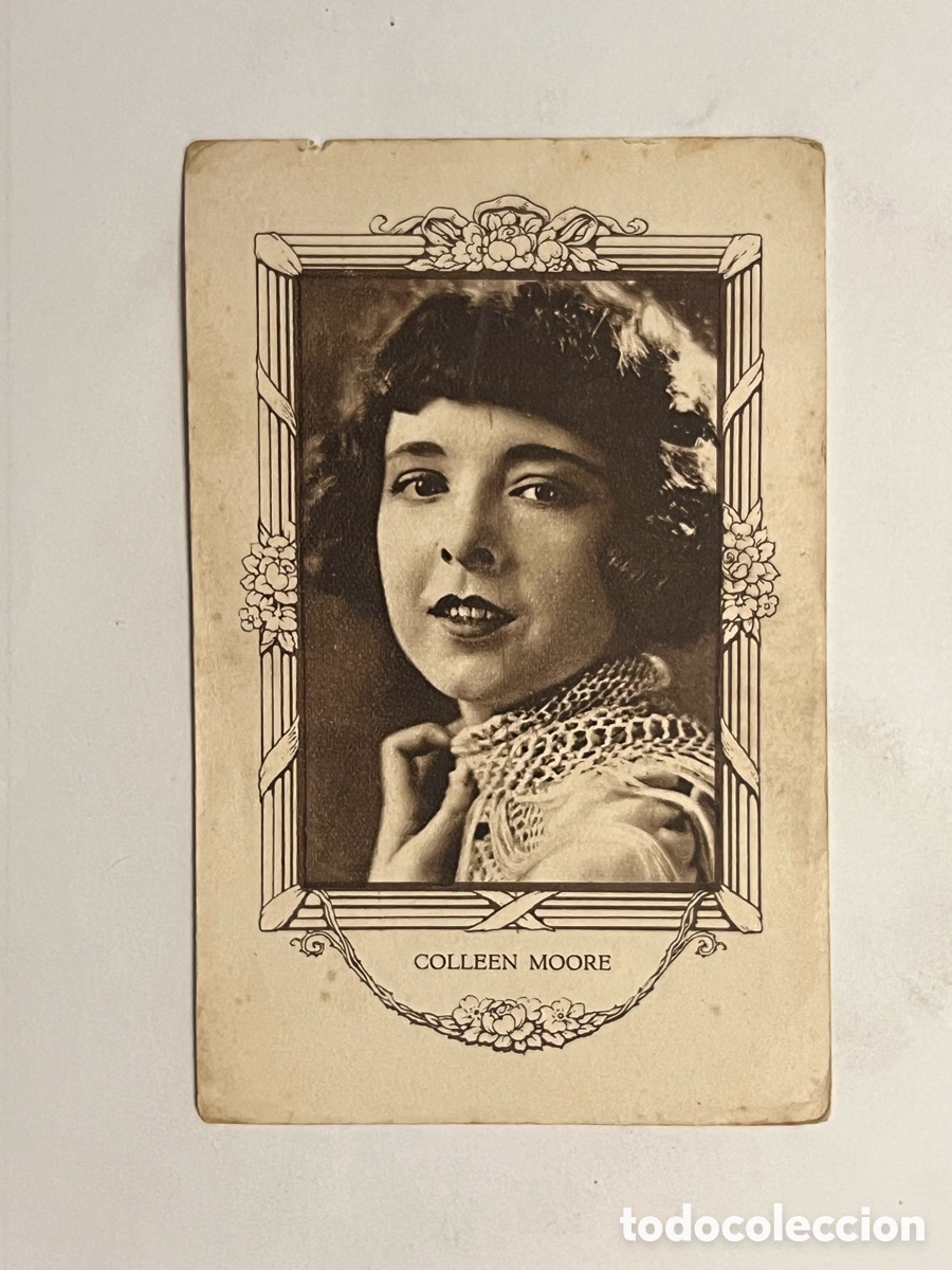 Colecionismo Cromos antigos: COLLEEN MOORE.. Artistas Cine Mudo. Chocolates Juncosa.. Serie G, No.14