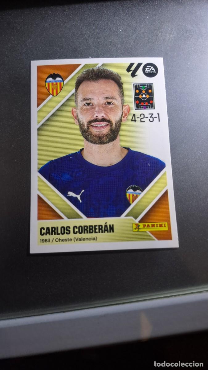 Coleccionismo cromos antiguos: CROMO CARLOS CORBERAN 2 ENTRENADOR VALENCIA LIGA 2026 2027 26 27 ESTE PANINI NUNCA PEGADO