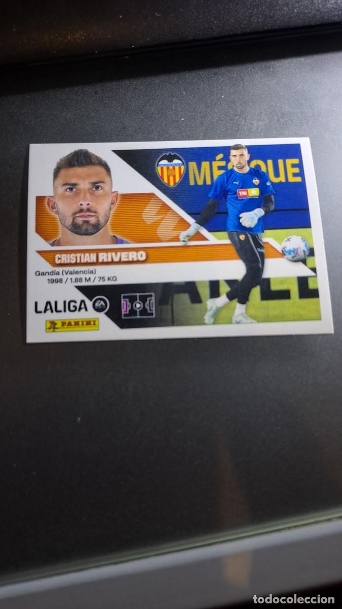 Coleccionismo cromos antiguos: CROMO RIVERO 4 VALENCIA LIGA 2026 2027 26 27 ESTE PANINI NUNCA PEGADO