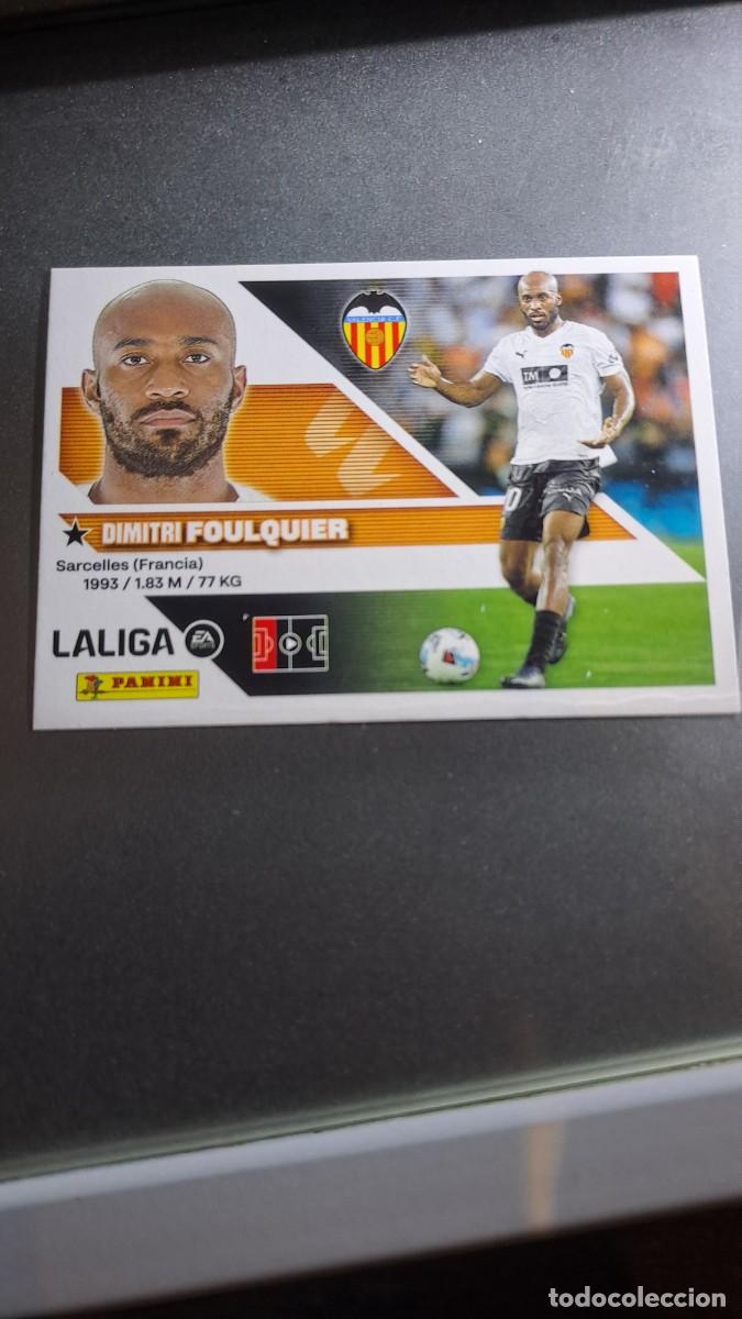 Coleccionismo cromos antiguos: CROMO FOULQUIER 5 VALENCIA LIGA 2026 2027 26 27 ESTE PANINI NUNCA PEGADO