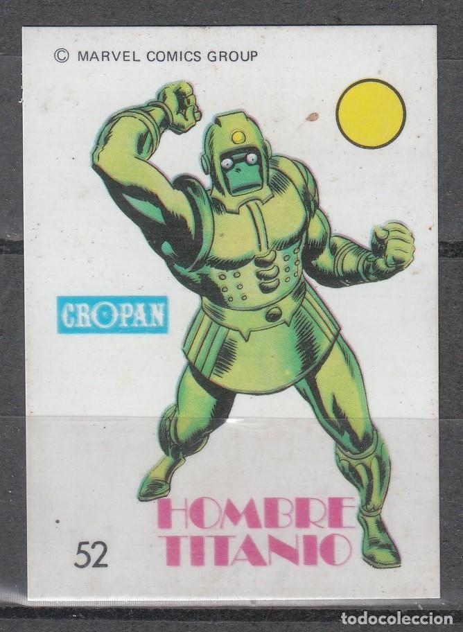 Colecionismo Cromos antigos: CROMO CROPAN COLECCION MARVEL SUPER HEROES N&ordm; 50 - HOMBRE TITANIO
