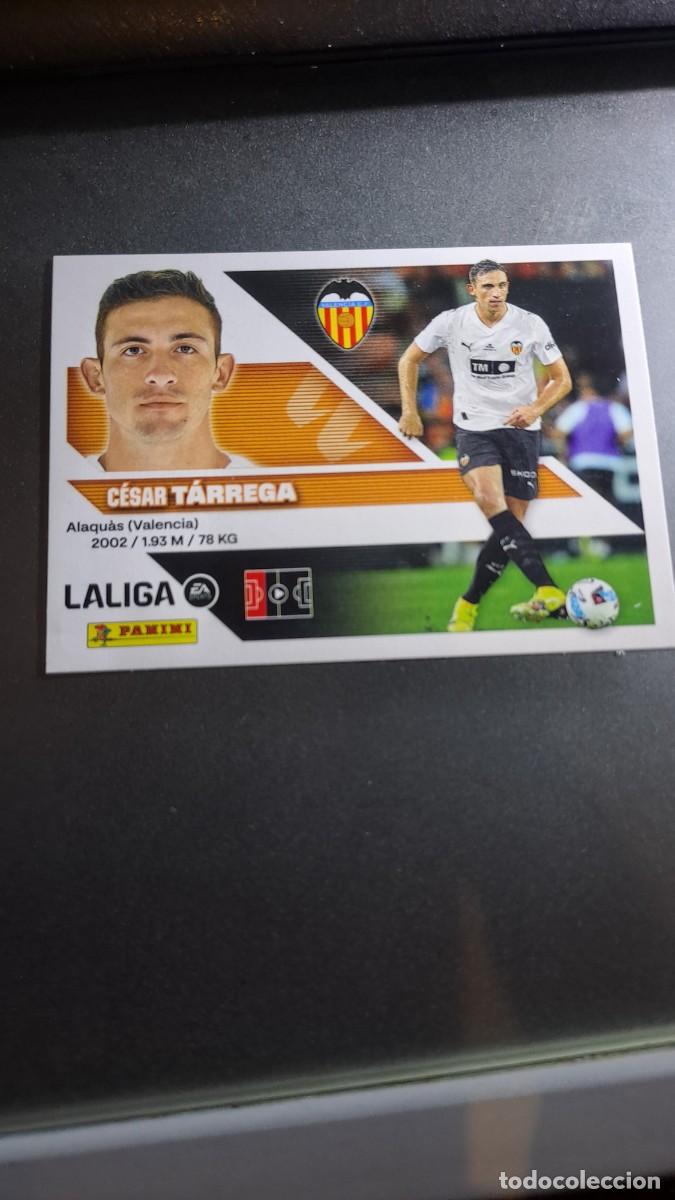 Coleccionismo cromos antiguos: CROMO TARREGA 7 VALENCIA LIGA 2026 2027 26 27 ESTE PANINI NUNCA PEGADO