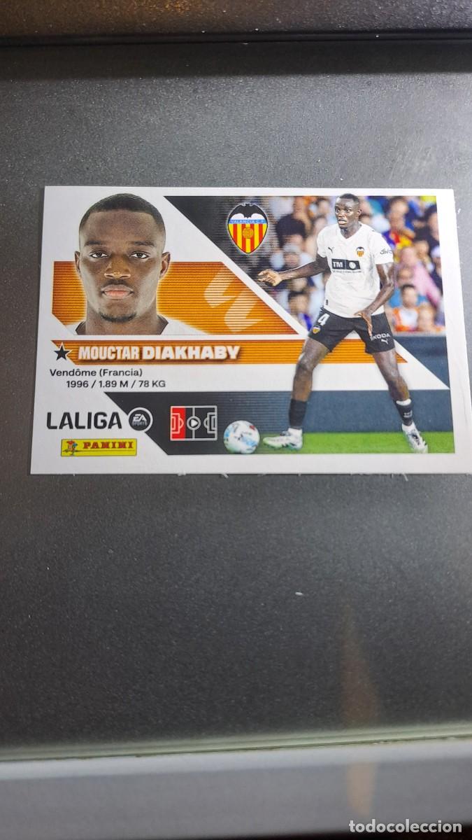 Coleccionismo cromos antiguos: CROMO DIAKHABY 8B 8 B VALENCIA LIGA 2026 2027 26 27 ESTE PANINI NUNCA PEGADO