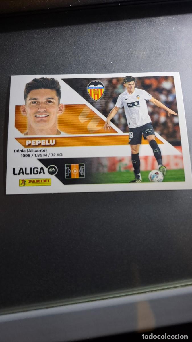 Coleccionismo cromos antiguos: CROMO PEPELU 11 VALENCIA LIGA 2026 2027 26 27 ESTE PANINI NUNCA PEGADO