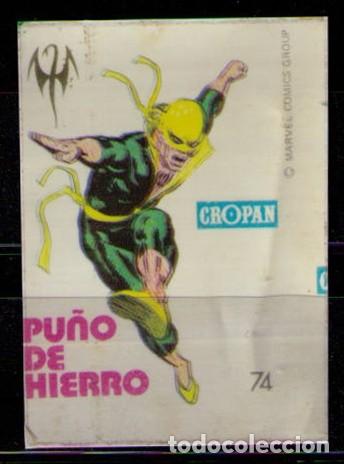 Sammeln alte Sammelbilder: CROMO CROPAN COLECCION MARVEL SUPER HEROES N&ordm; 74 - PU&Ntilde;O DE HIERRO