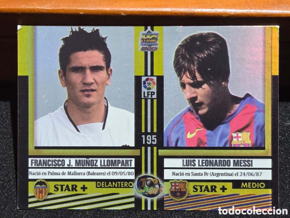 Collectable Antique Stickers: MUNDICROMO 195 MESSI ROOKIE 2005