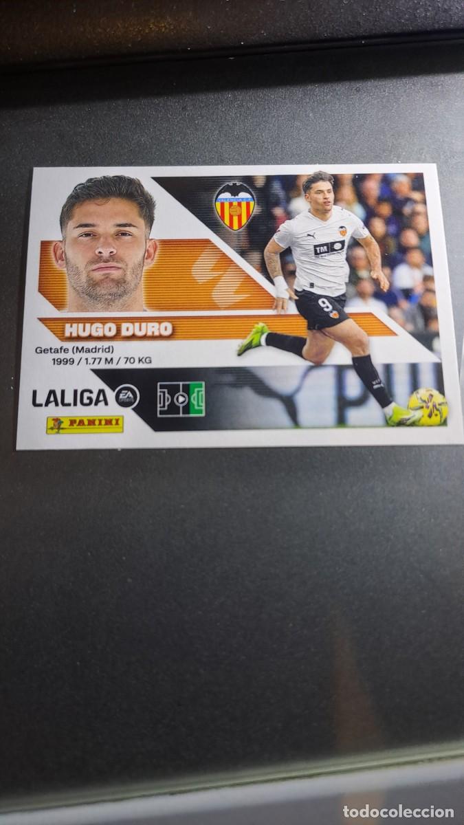 Coleccionismo cromos antiguos: CROMO HUGO DURO 17 VALENCIA LIGA 2026 2027 26 27 ESTE PANINI NUNCA PEGADO