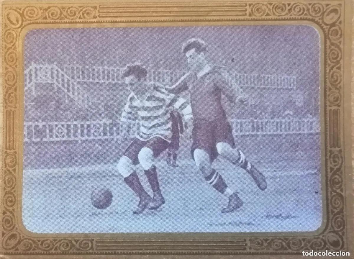 Colecionismo Cromos antigos: Cromo de f&uacute;tbol chocolates Torras - n&ordm; 12 - Ilford - Barcelona - a&ntilde;o 1920