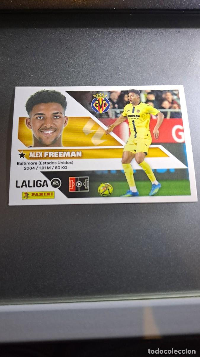 Coleccionismo cromos antiguos: CROMO FREEMAN 7B 7 B VILLARREAL LIGA 2026 2027 26 27 ESTE PANINI NUNCA PEGADO