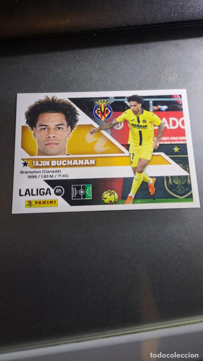 Coleccionismo cromos antiguos: CROMO BUCHANAN 15 VILLARREAL LIGA 2026 2027 26 27 ESTE PANINI NUNCA PEGADO