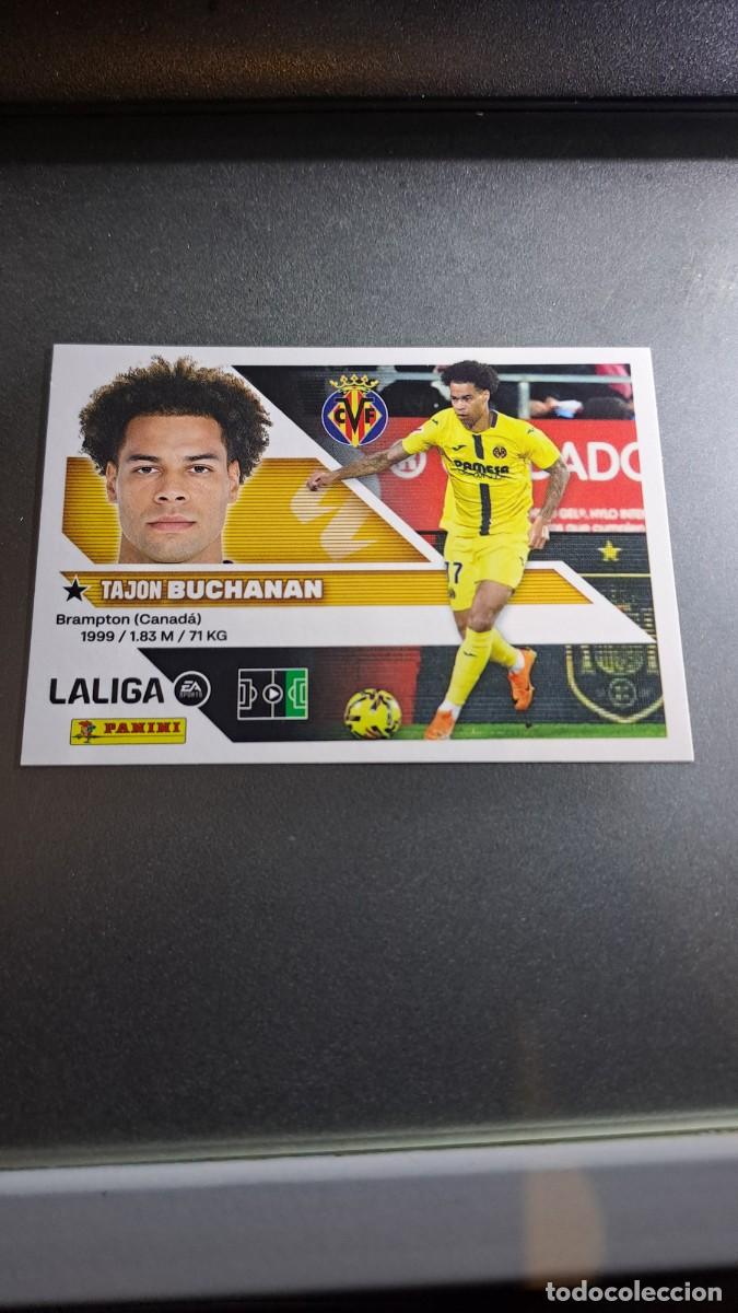 Coleccionismo cromos antiguos: CROMO BUCHANAN 15 VILLARREAL LIGA 2026 2027 26 27 ESTE PANINI NUNCA PEGADO