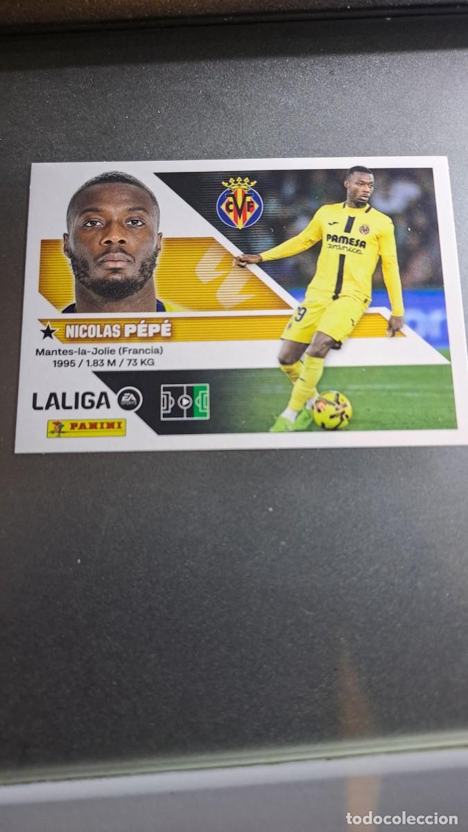 Coleccionismo cromos antiguos: CROMO PEPE 18 VILLARREAL LIGA 2026 2027 26 27 ESTE PANINI NUNCA PEGADO
