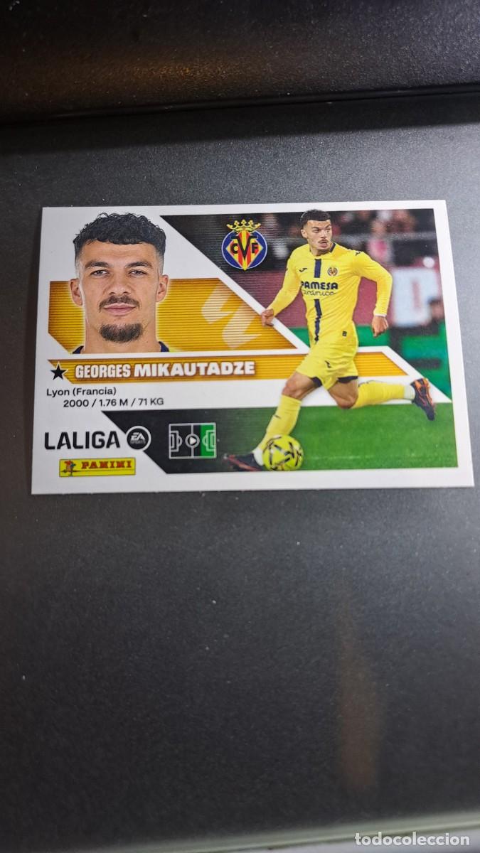 Coleccionismo cromos antiguos: CROMO MIKAUTADZE 19 VILLARREAL LIGA 2026 2027 26 27 ESTE PANINI NUNCA PEGADO