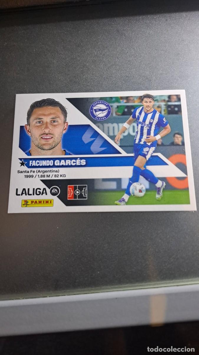 Coleccionismo cromos antiguos: CROMO GARCES 8 BIS COLOCA ALAVES LIGA 2026 2027 26 27 ESTE PANINI NUNCA PEGADO