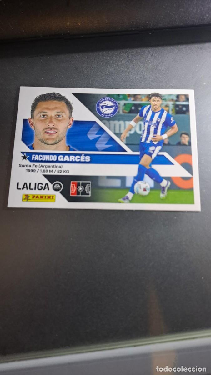 Coleccionismo cromos antiguos: CROMO GARCES 8 BIS COLOCA ALAVES LIGA 2026 2027 26 27 ESTE PANINI NUNCA PEGADO