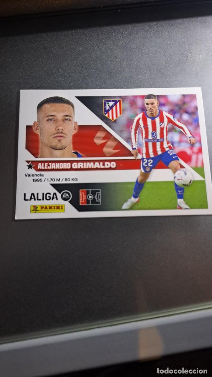 Coleccionismo cromos antiguos: CROMO GRIMALDO 10 BIS COLOCA ATLETICO DE MADRID LIGA 2026 2027 26 27 ESTE PANINI NUNCA PEGADO