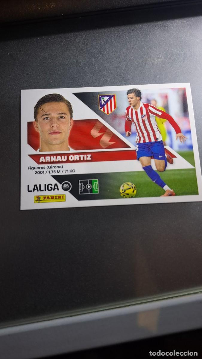 Coleccionismo cromos antiguos: CROMO ARNAU ORTIZ 16 BIS COLOCA ATLETICO DE MADRID LIGA 2026 2027 26 27 ESTE PANINI NUNCA PEGADO