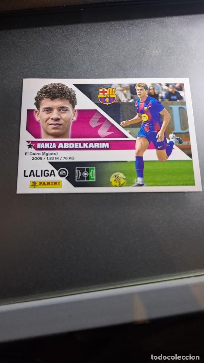 Coleccionismo cromos antiguos: CROMO ABDELKARIM 18 BIS COLOCA BARCELONA LIGA 2026 2027 26 27 ESTE PANINI NUNCA PEGADO