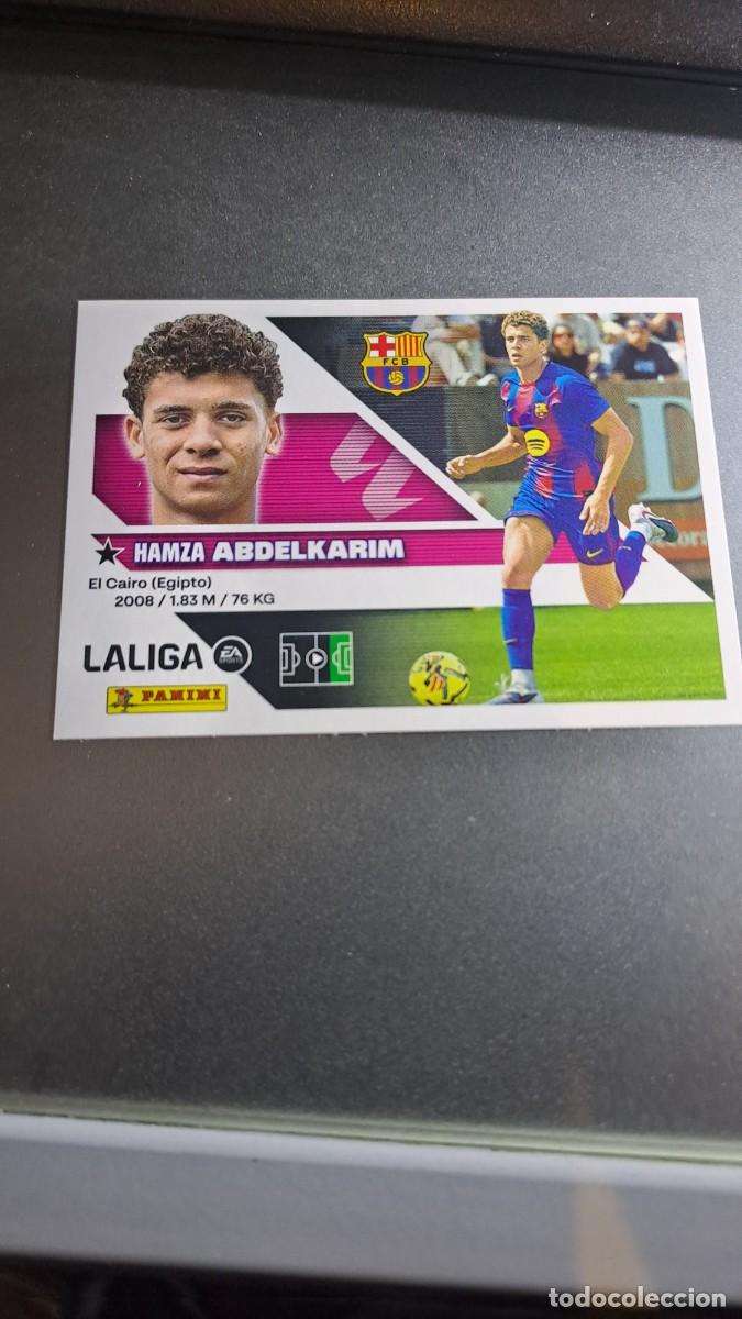 Coleccionismo cromos antiguos: CROMO ABDELKARIM 18 BIS COLOCA BARCELONA LIGA 2026 2027 26 27 ESTE PANINI NUNCA PEGADO