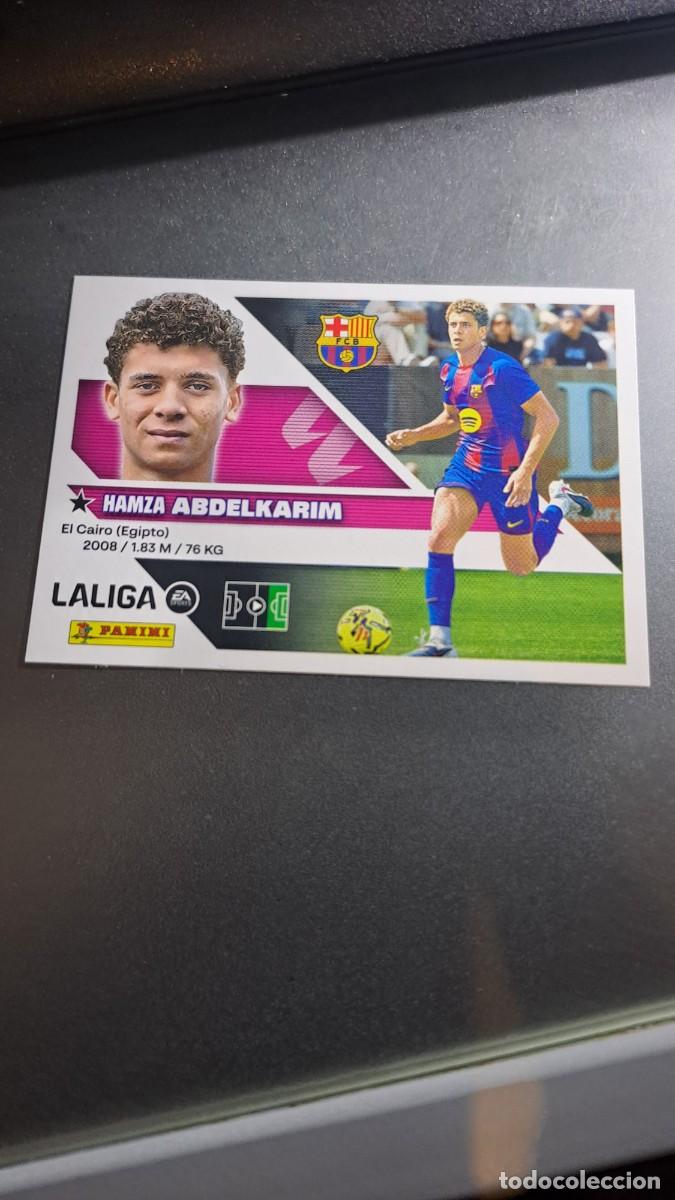 Coleccionismo cromos antiguos: CROMO ABDELKARIM 18 BIS COLOCA BARCELONA LIGA 2026 2027 26 27 ESTE PANINI NUNCA PEGADO
