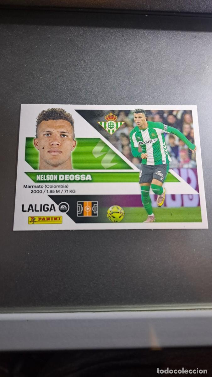 Coleccionismo cromos antiguos: CROMO DEOSSA 11 BIS COLOCA BETIS LIGA 2026 2027 26 27 ESTE PANINI NUNCA PEGADO